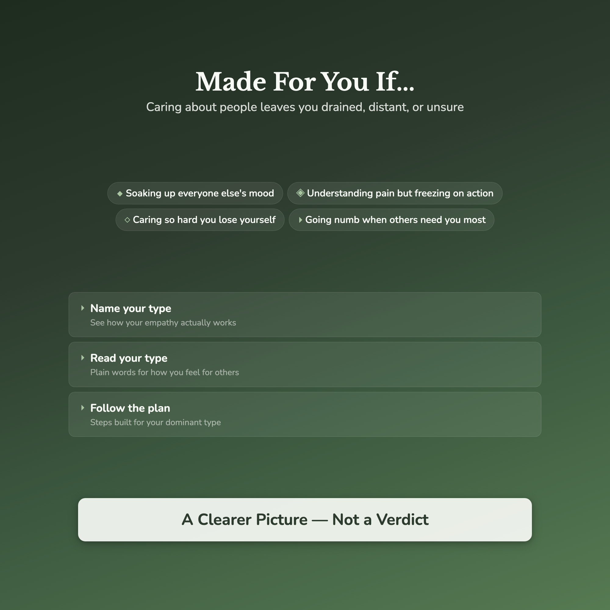 Empathy Quiz & Workbook – Why Caring So Much Exhausts You – Interactive Self-Assessment