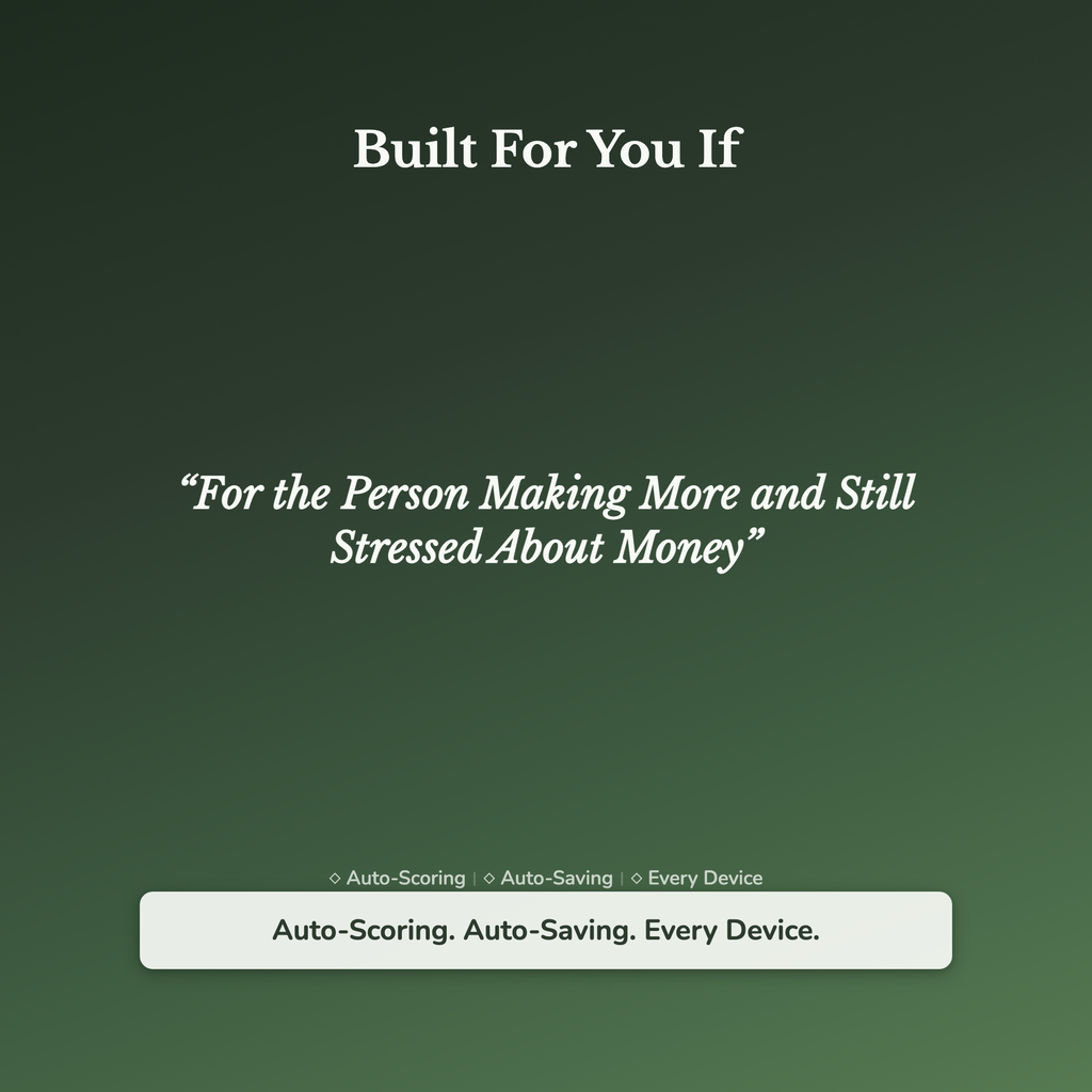Money Mindset Bundle — who this workbook is for