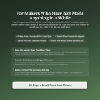 Creative Block Workbook & 40-Day Guide — who this workbook is for