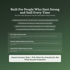 Procrastination Profile — who this workbook is for