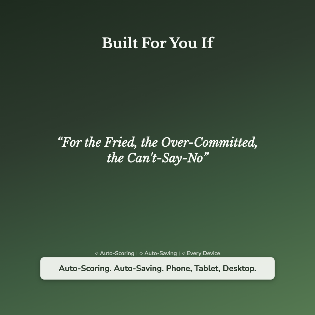 Burnout Recovery Bundle – From "I'm Fine" to Real Energy – Interactive Digital Bundle