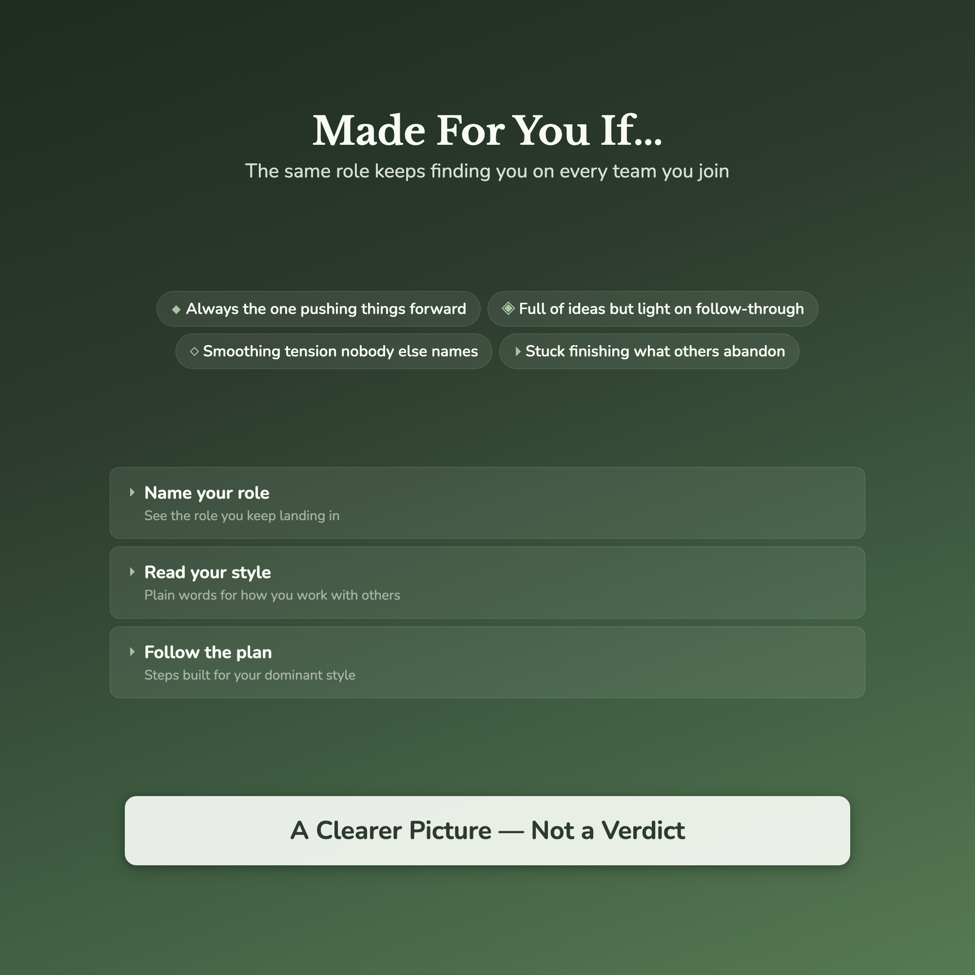 Team Player Quiz & Workbook – Same Role Keeps Finding You – Interactive Self-Assessment