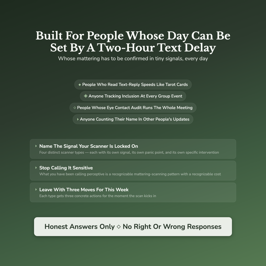 Overthinking Quiz — who this workbook is for