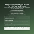 Emotional Independence Profile — who this workbook is for
