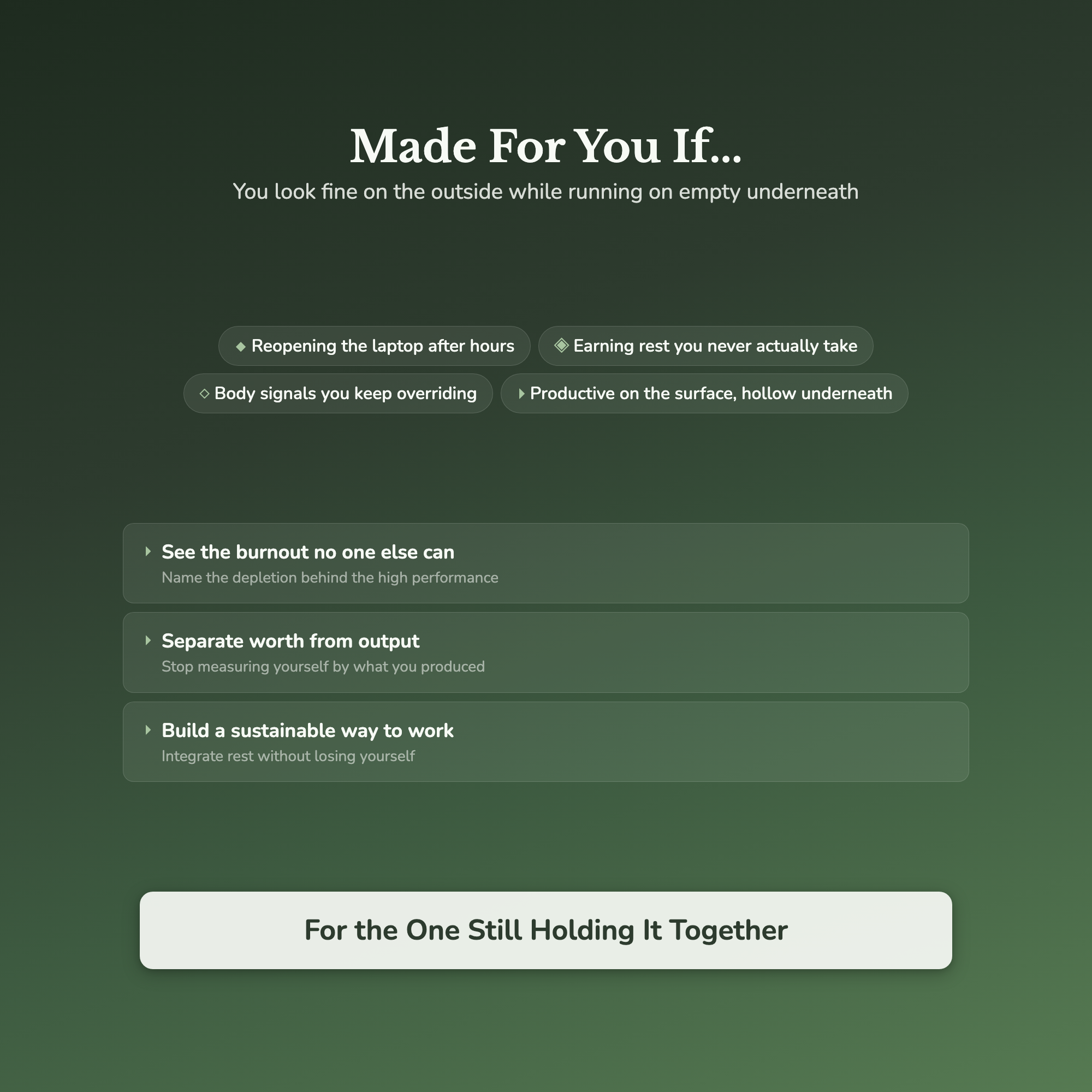 Burnout Workbook & 40-Day Journal – For the High-Functioning – Interactive Digital Guide