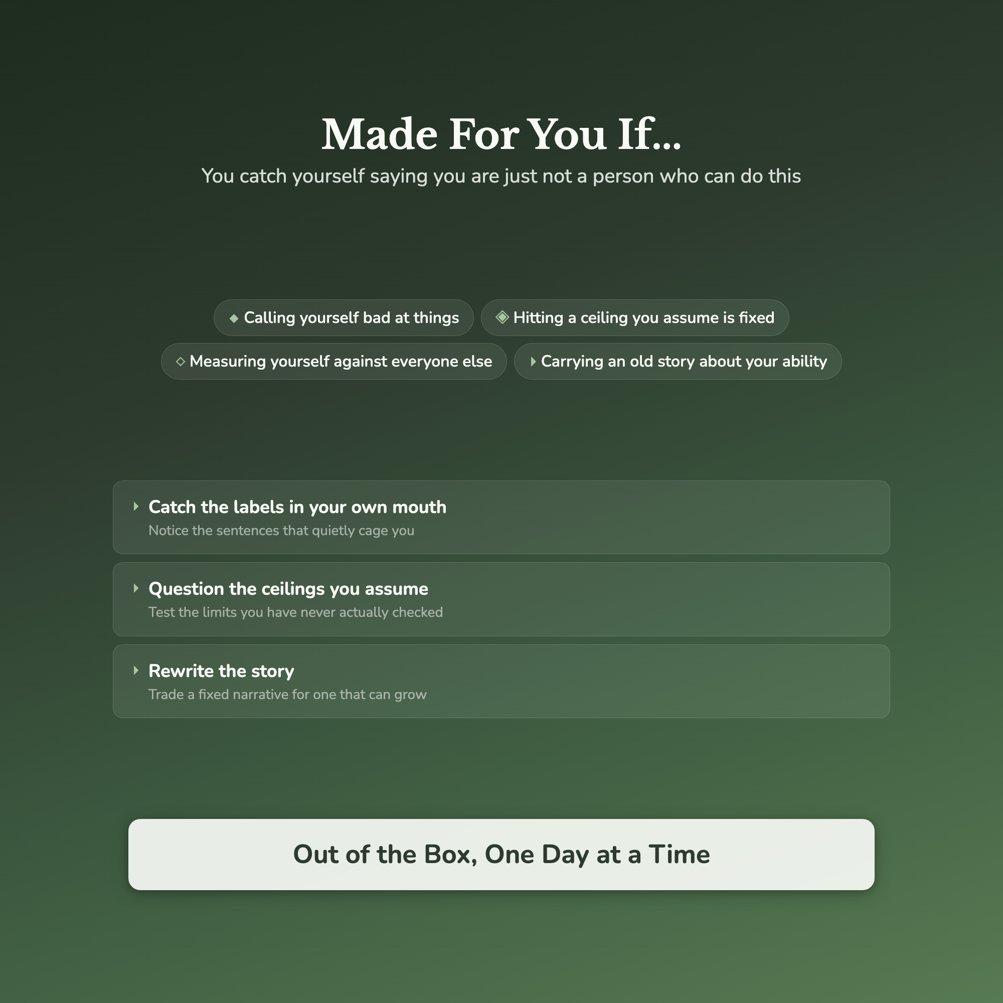 Limiting Beliefs Workbook & 40-Day Journal – Growth Mindset – Interactive Digital Guide