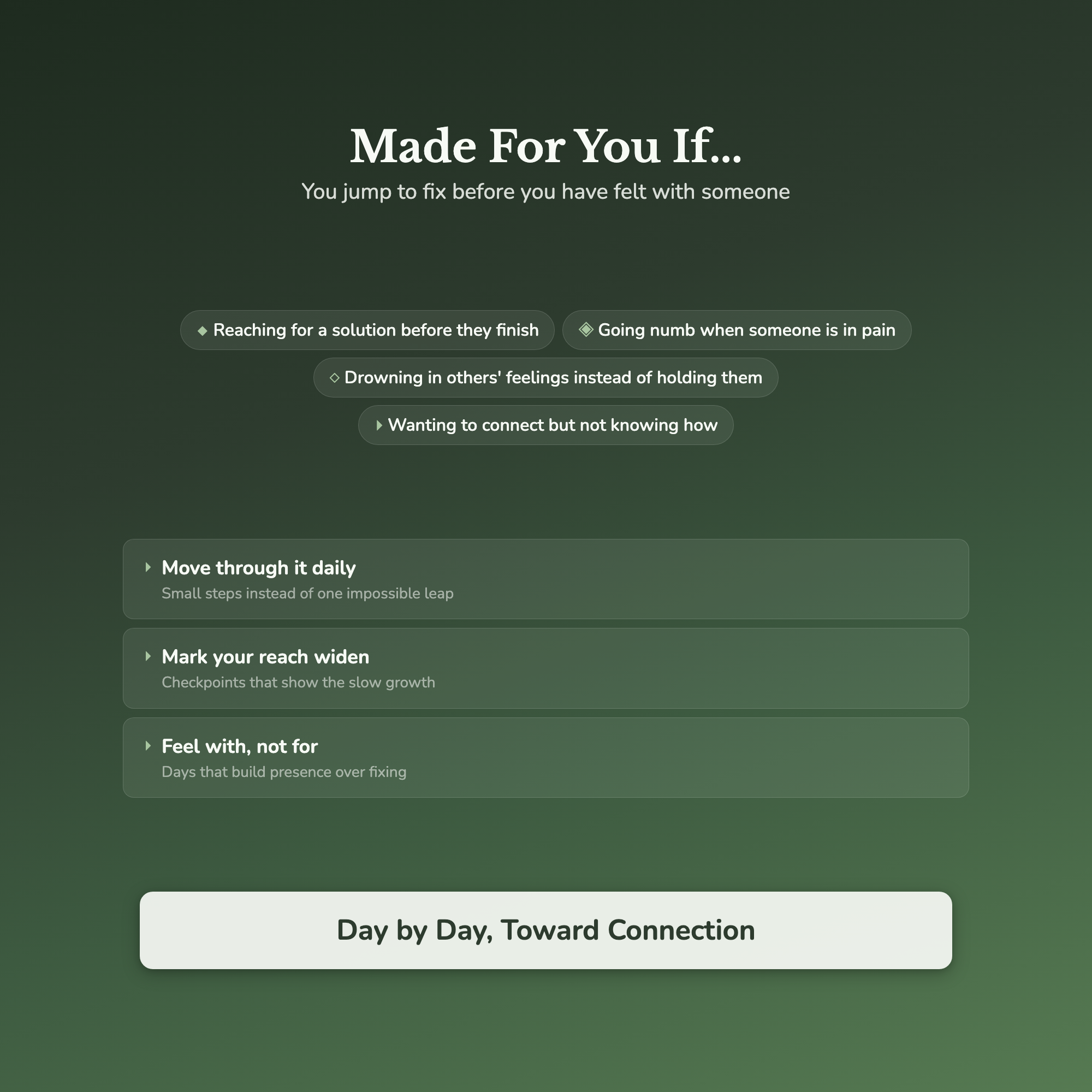 Empathy Workbook & 40-Day Journal – Listen Without Fixing – Interactive Digital Guide
