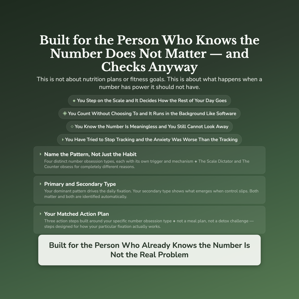 Number Obsession Profile — who this workbook is for