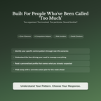 Control Style Profile — who this workbook is for