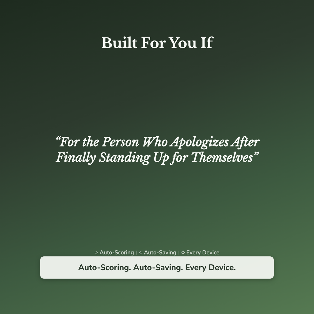 People Pleasing Bundle – Stop Saying Yes When You Mean No – Interactive Digital Bundle