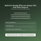 People Pleaser Quiz — who this workbook is for