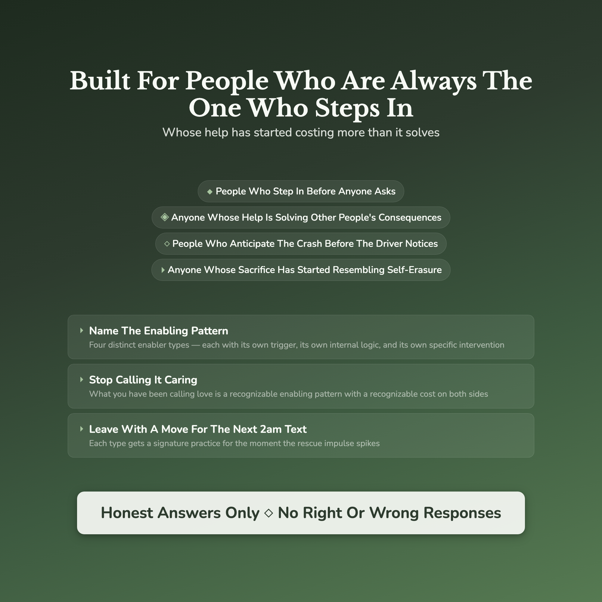 People Pleaser Quiz — who this workbook is for