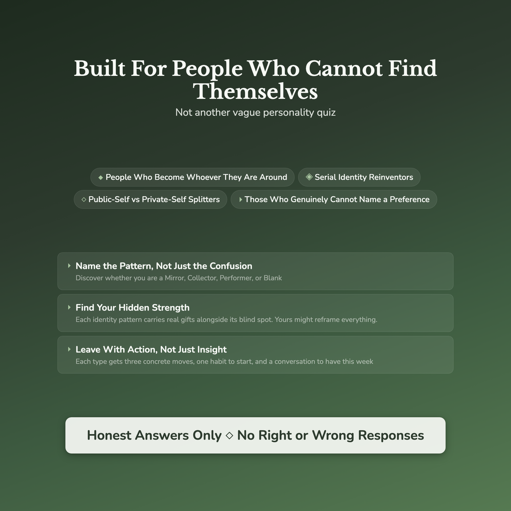 Self-Awareness Profile — who this workbook is for