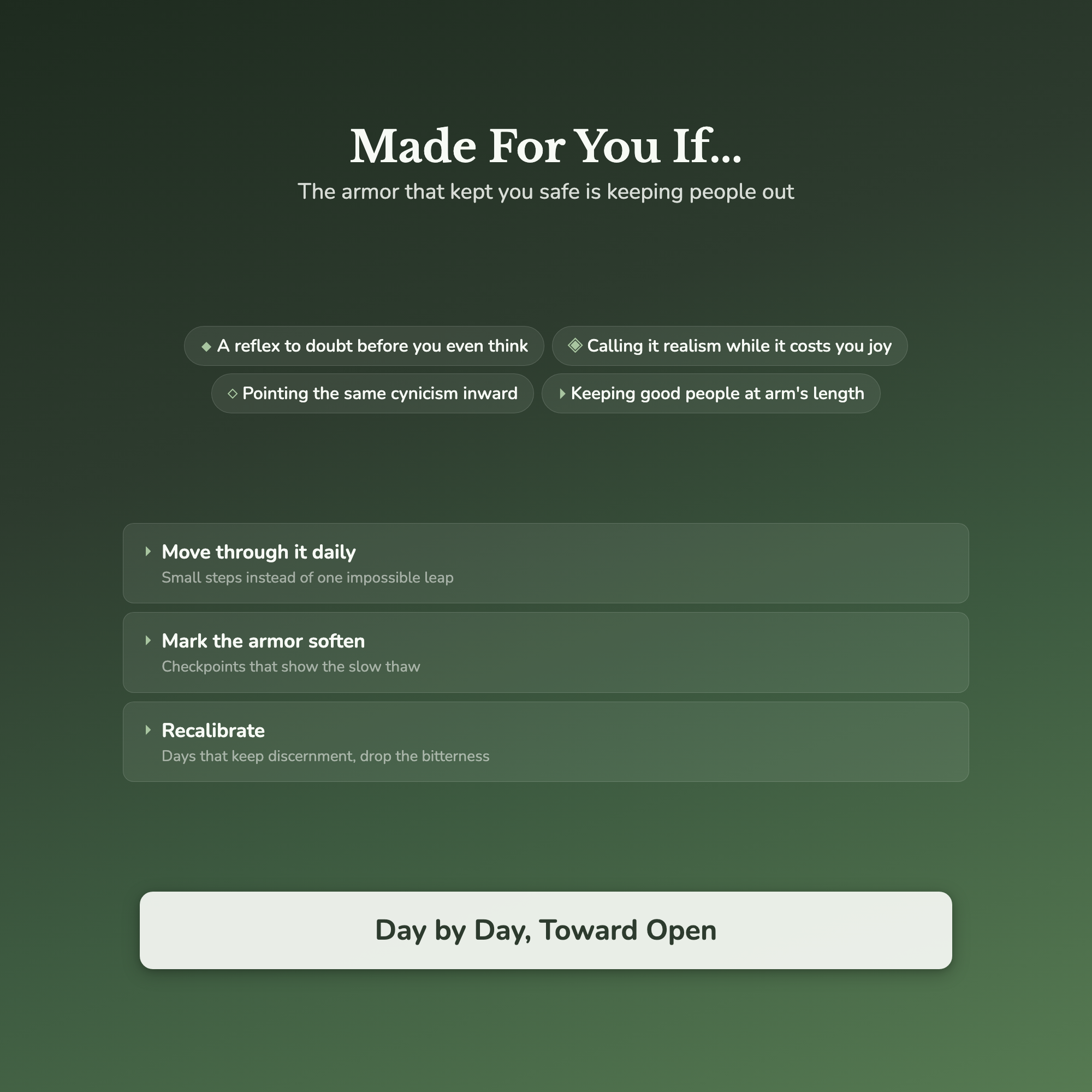 Cynicism Workbook & 40-Day Journal – Trust Again Guide – Interactive Digital Guide