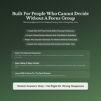 Overthinking Quiz — who this workbook is for