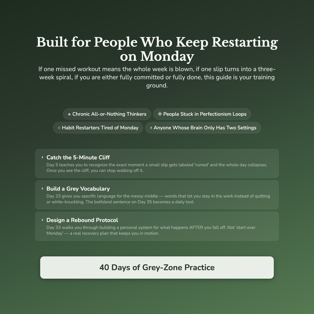 All or Nothing Workbook & 40-Day Guide — who this workbook is for
