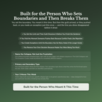 Boundary Relapse Profile — who this workbook is for