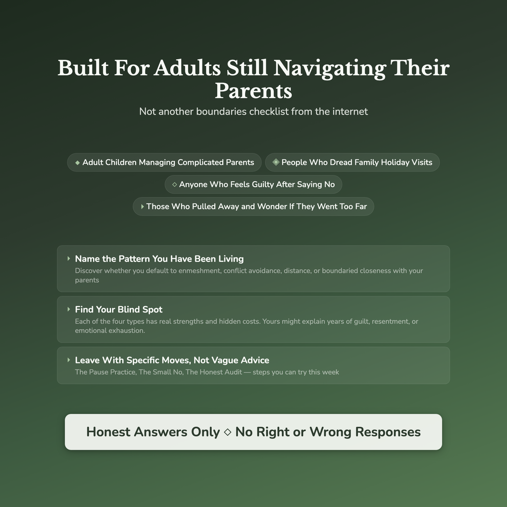 Family Pattern Profile — who this workbook is for