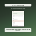 Loneliness Workbook Bundle – Alone in a Full House – Interactive Digital Bundle