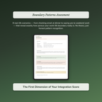 Work-Life Balance Profile — sample interactive page