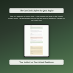 Career Change Readiness Profile — sample interactive page