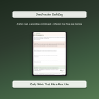 Resilience Workbook & 40-Day Journal – Bounce Back Reset – Interactive Digital Guide