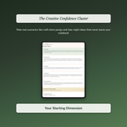 Creative Energy Profile — sample interactive page
