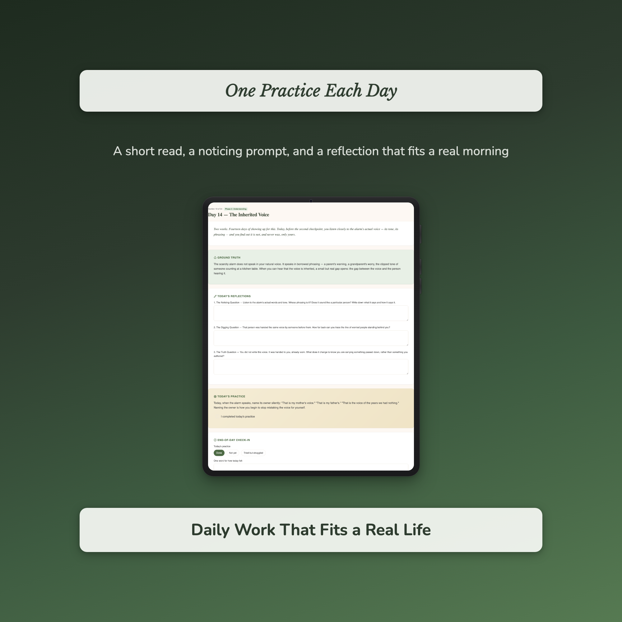 Scarcity Mindset Workbook & 40-Day Journal – Never Enough Help – Interactive Digital Guide