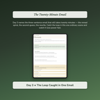 Overthinking Workbook & 40-Day Guide — sample interactive page