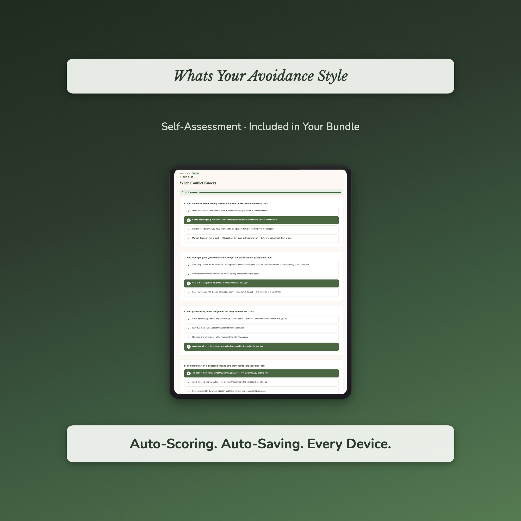 Overthinking Workbook Bundle – Why Can't I Stop Spiraling at 3am – Interactive Digital Bundle