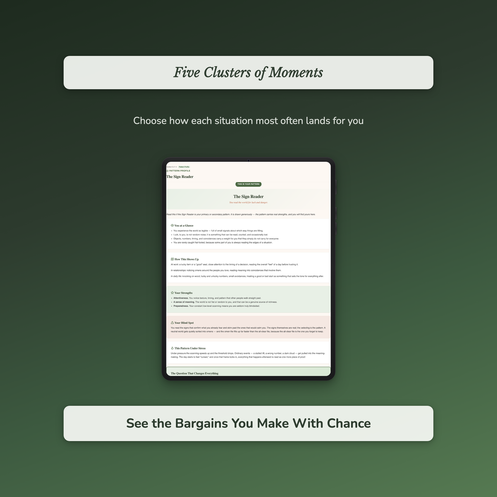 Magical Thinking Quiz & Workbook – Am I Superstitious? – Interactive Self-Assessment