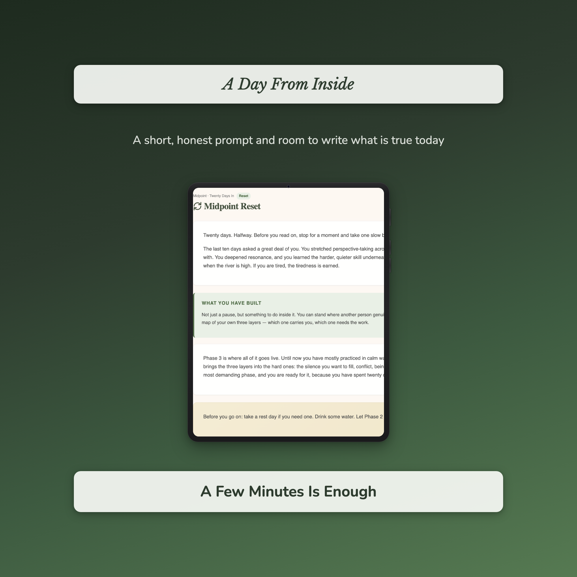 Empathy Workbook & 40-Day Journal – Listen Without Fixing – Interactive Digital Guide