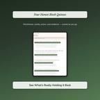 Manifesting Block Quiz & Workbook – Why It Isn't Working – Interactive Self-Assessment