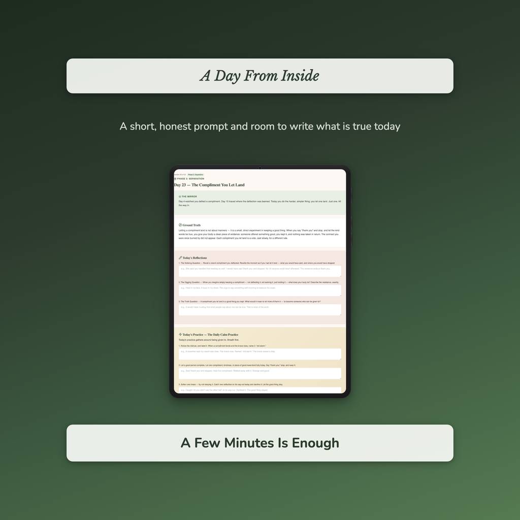 Trust Issues Workbook & 40-Day Journal – When Good Feels Wrong – Interactive Digital Guide