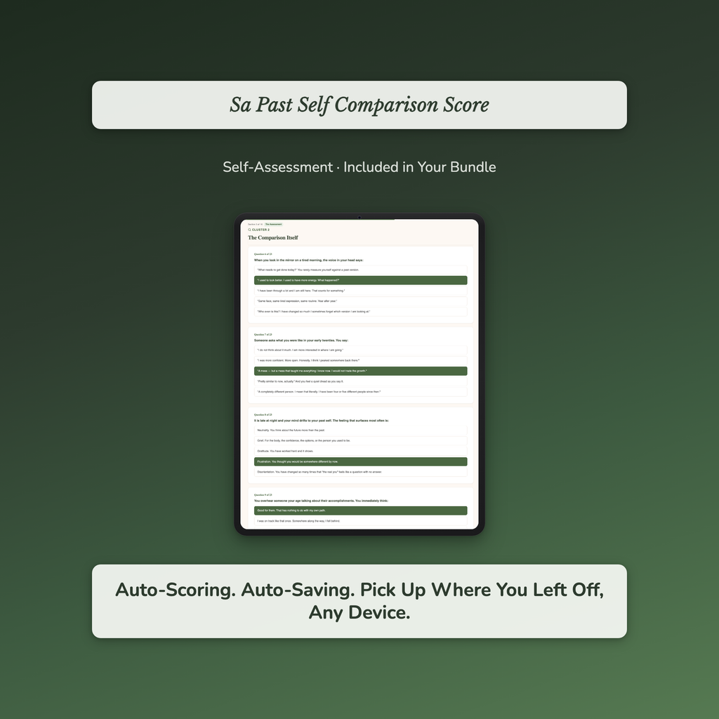 Self-Care Bundle – Stop Comparing Your Life 7 Tools – Interactive Digital Bundle