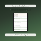 Charisma Quiz & Workbook – What Style of Magnetism Is Yours – Interactive Self-Assessment