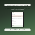 Parenting Workbook & 40-Day Guide — sample interactive page