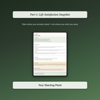 Midlife Clarity Profile — sample interactive page