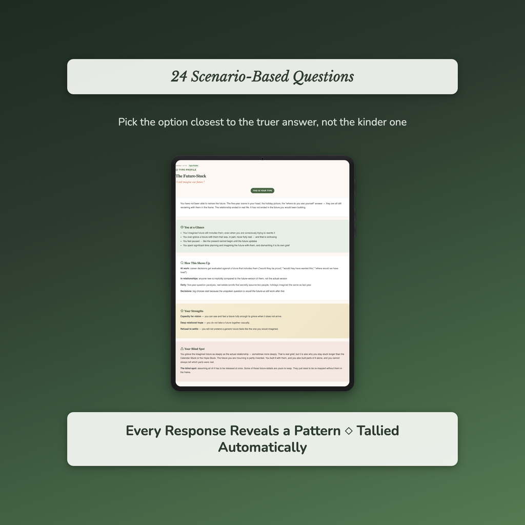 Breakup Quiz — sample interactive page