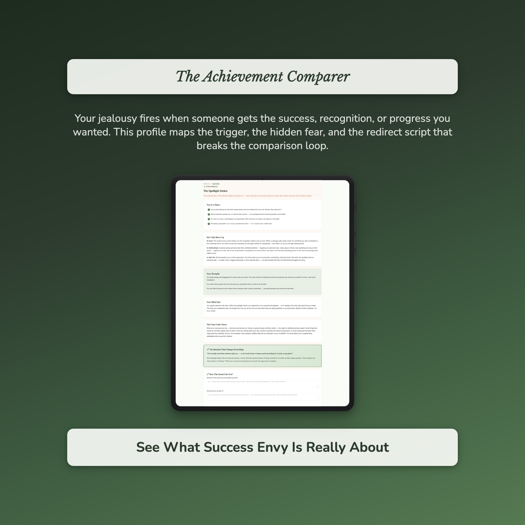 Jealousy Trigger Profile — sample interactive page