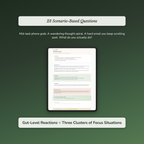 Distraction Type Profile — sample interactive page