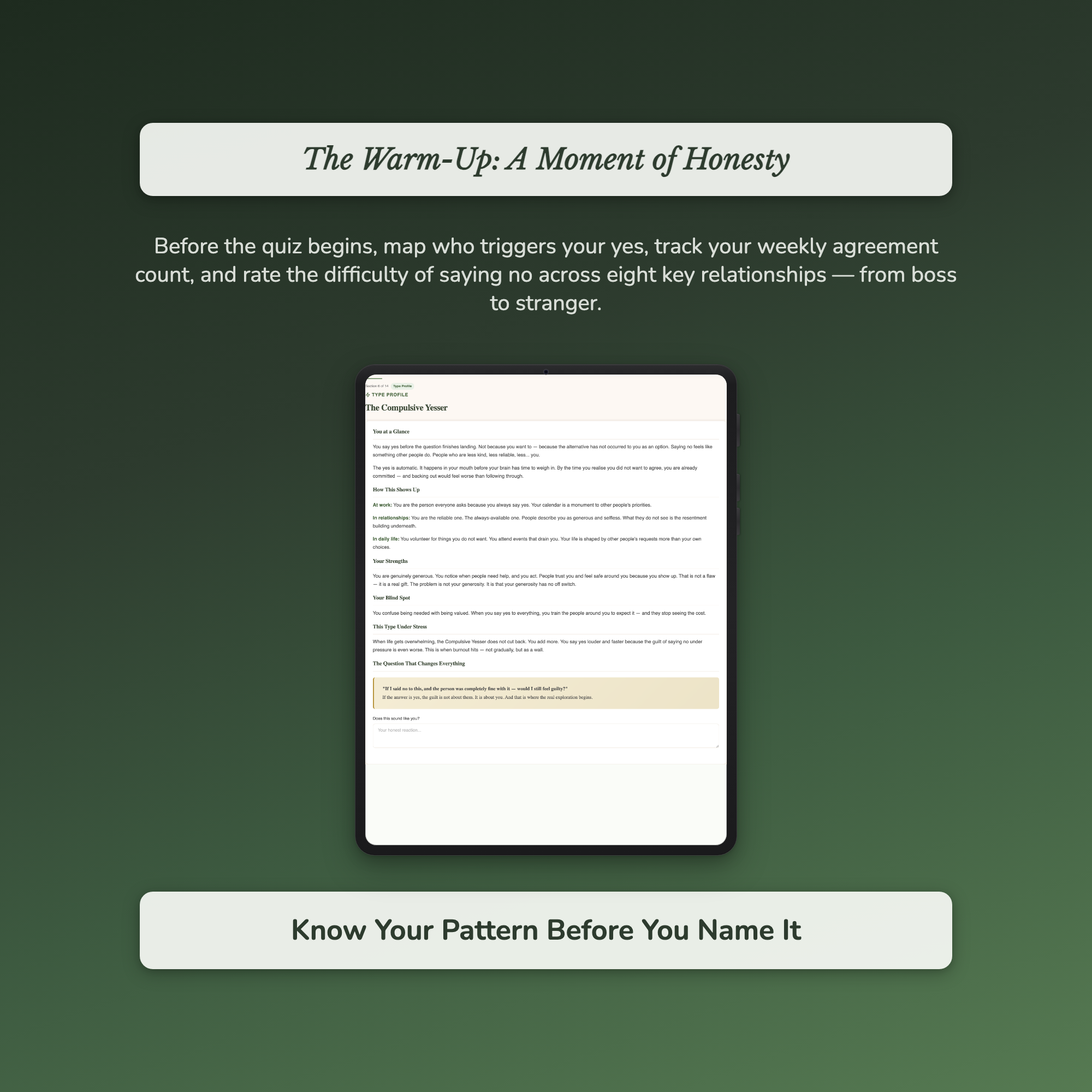 Boundary Strength Profile — sample interactive page