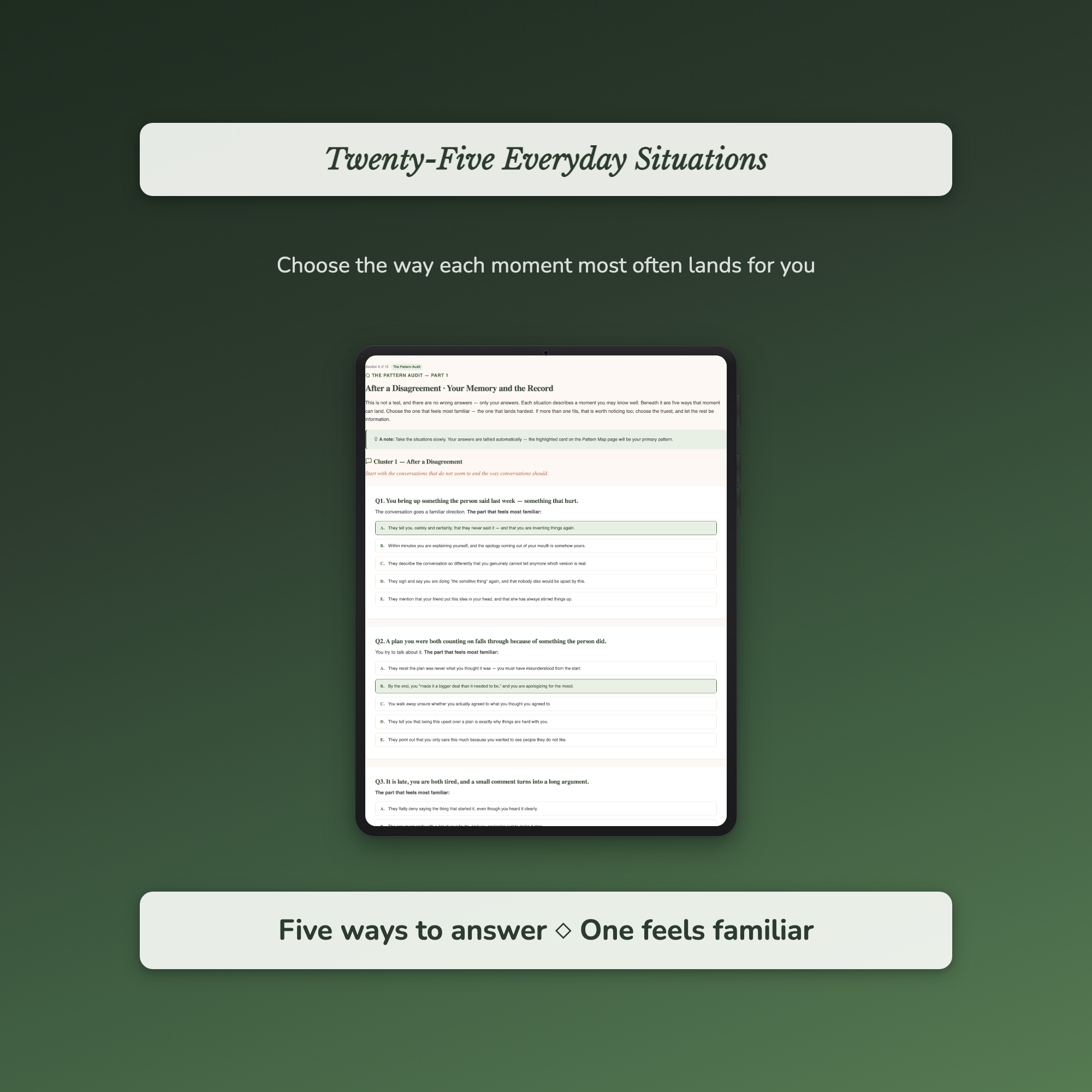 Gaslighting Quiz & Workbook – Am I Being Gaslit? – Interactive Self-Assessment