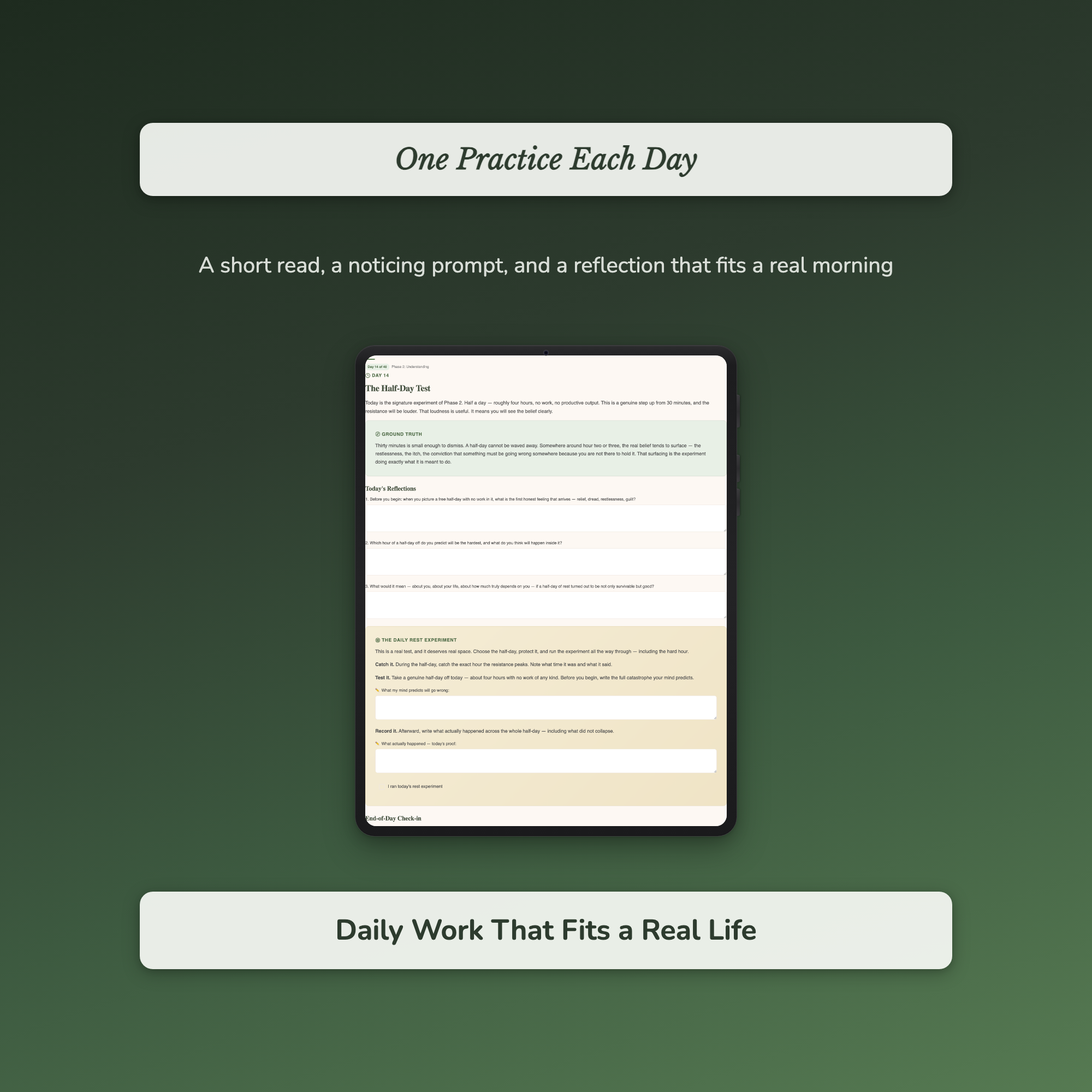 Burnout Workbook & 40-Day Journal – For the High-Functioning – Interactive Digital Guide