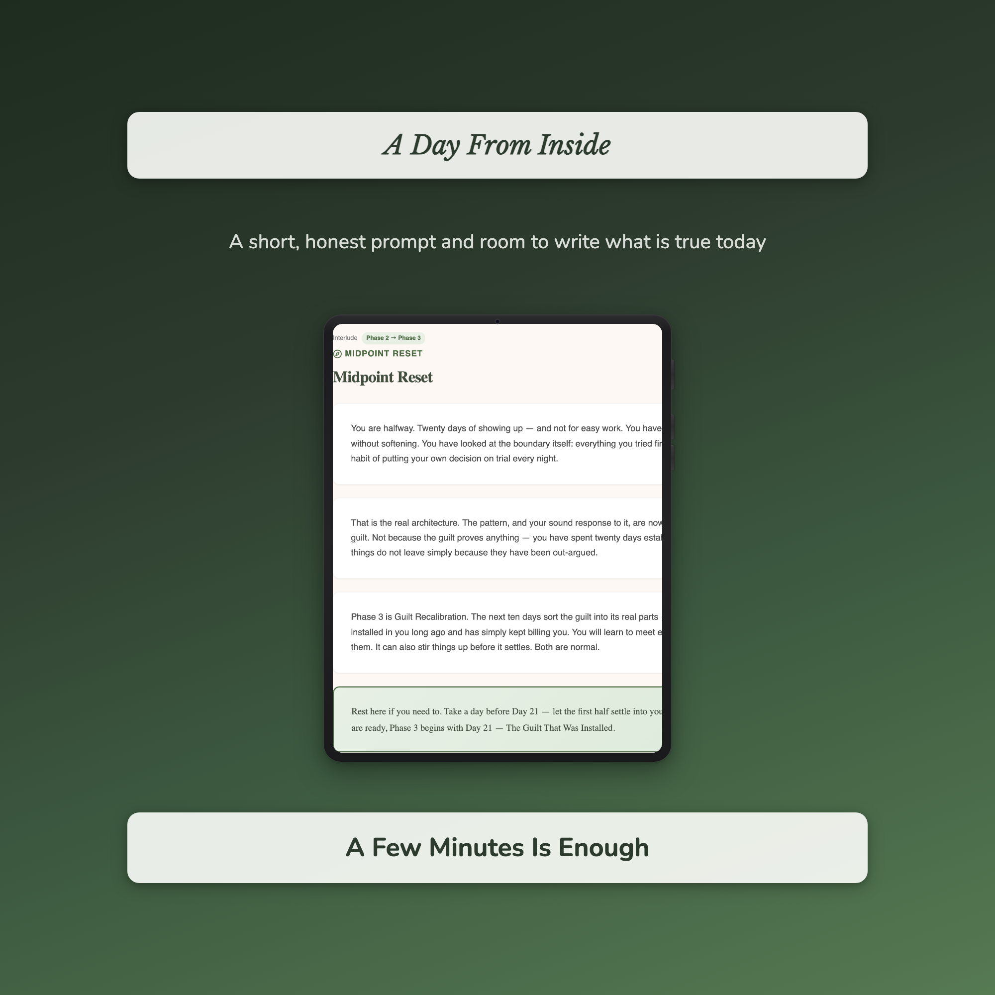 Estrangement Workbook & 40-Day Journal – Adult Child Edition – Interactive Digital Guide