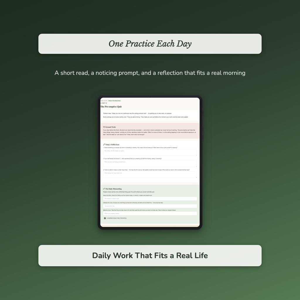 Limiting Beliefs Workbook & 40-Day Journal – Growth Mindset – Interactive Digital Guide