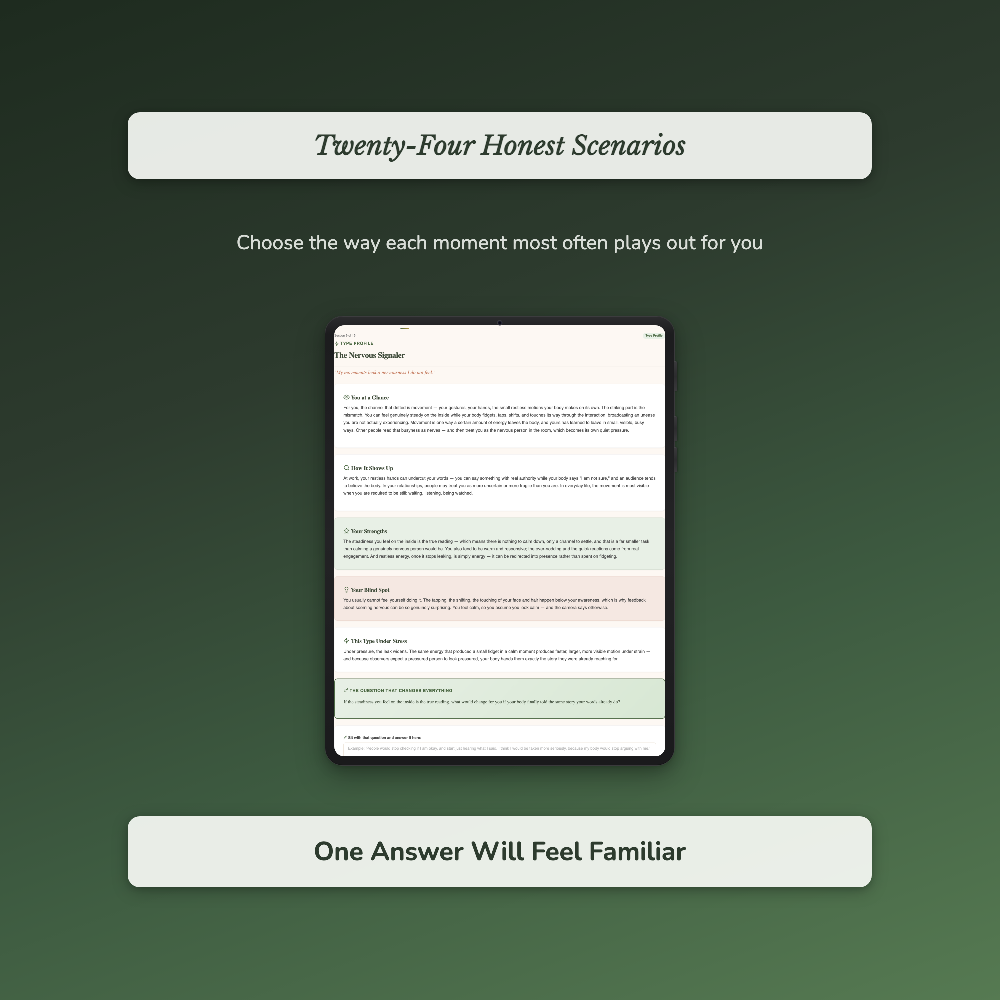 Body Language Quiz & Workbook – Why People Read You Wrong – Interactive Self-Assessment
