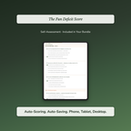 Burnout Recovery Bundle – From "I'm Fine" to Real Energy – Interactive Digital Bundle