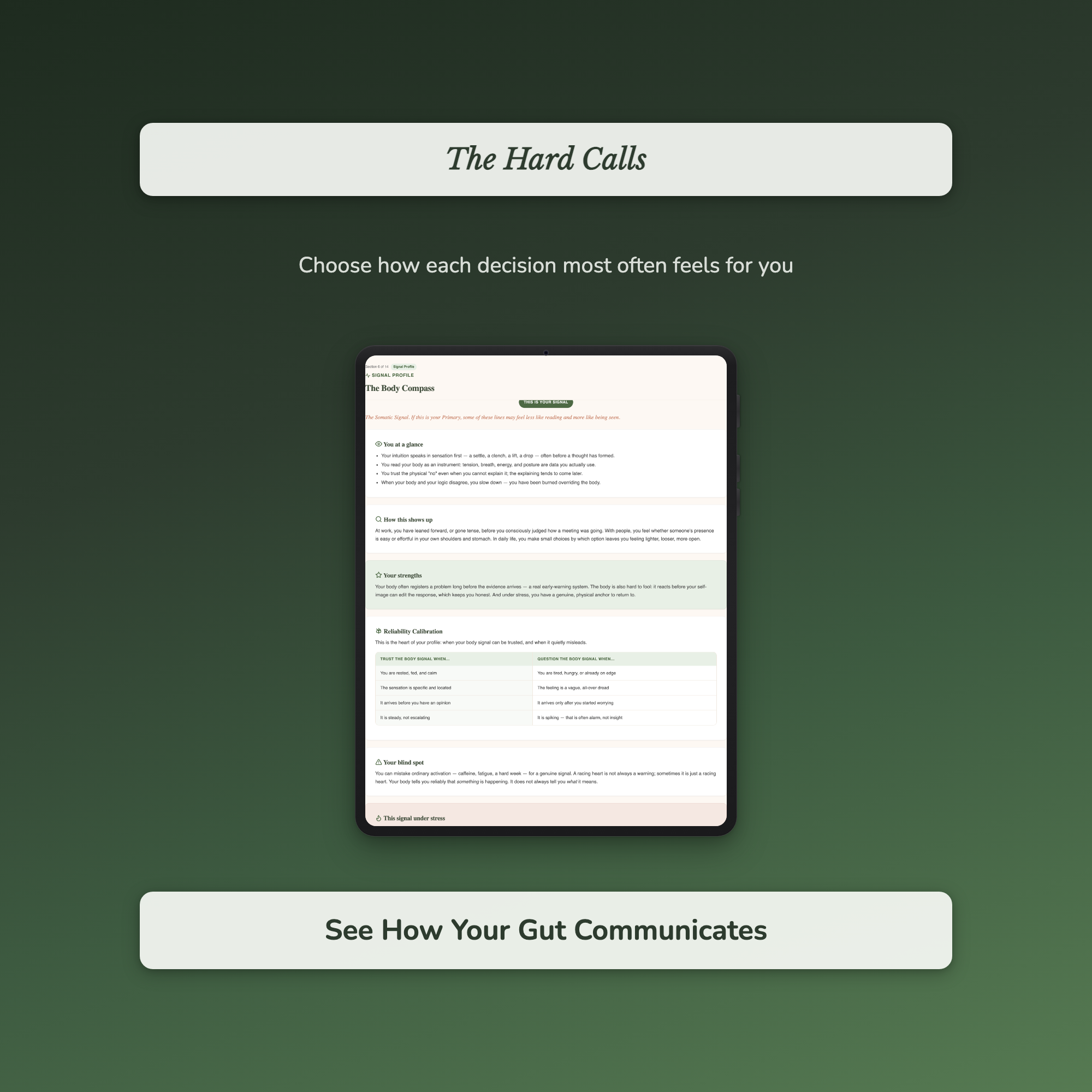 Intuition Quiz & Workbook – Is It My Gut or My Fear? – Interactive Self-Assessment