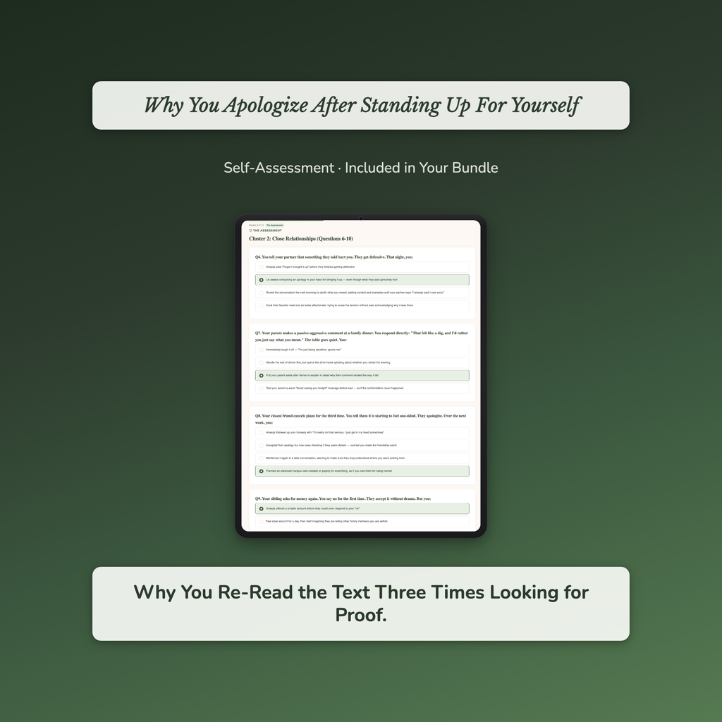People Pleasing Quiz Bundle – Why I Need Constant Reassurance – Interactive Digital Bundle